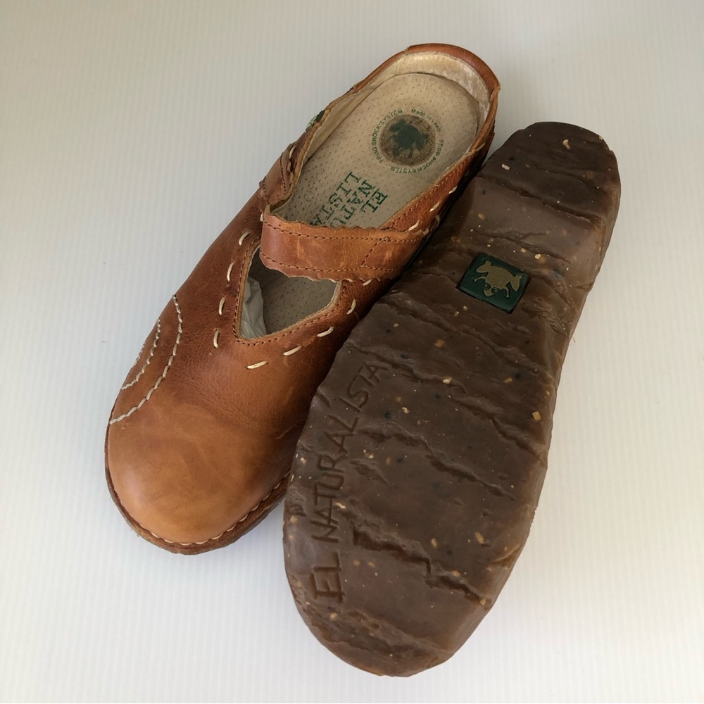El Naturalista Women’s Clogs (Tan), Size EU 39 (US 8.5) - Picture 5 of 6